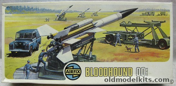 Airfix 1/76 Bristol Bloodhound Missile with Truck and Transporter / Launcher and Crew, 02309-0 plastic model kit